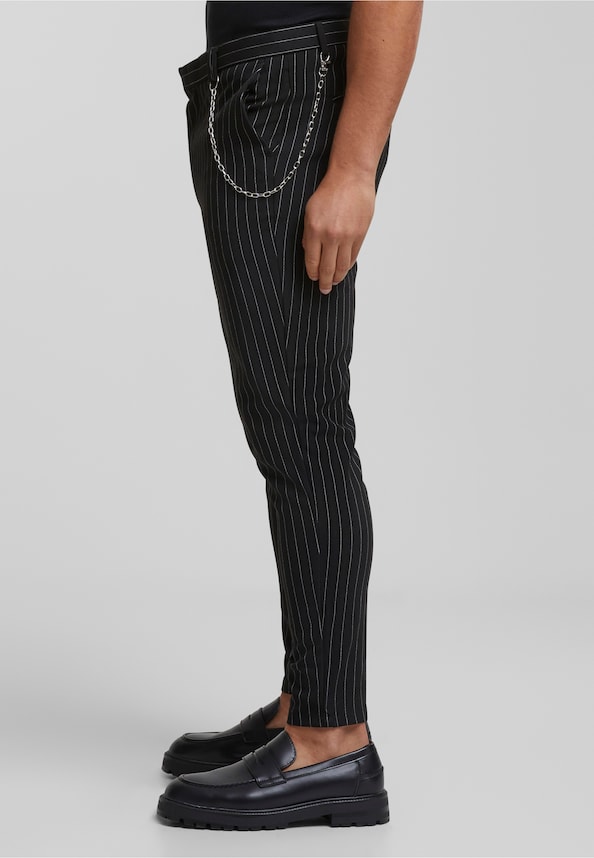 2Y Cropped Pants Pinstripe-2