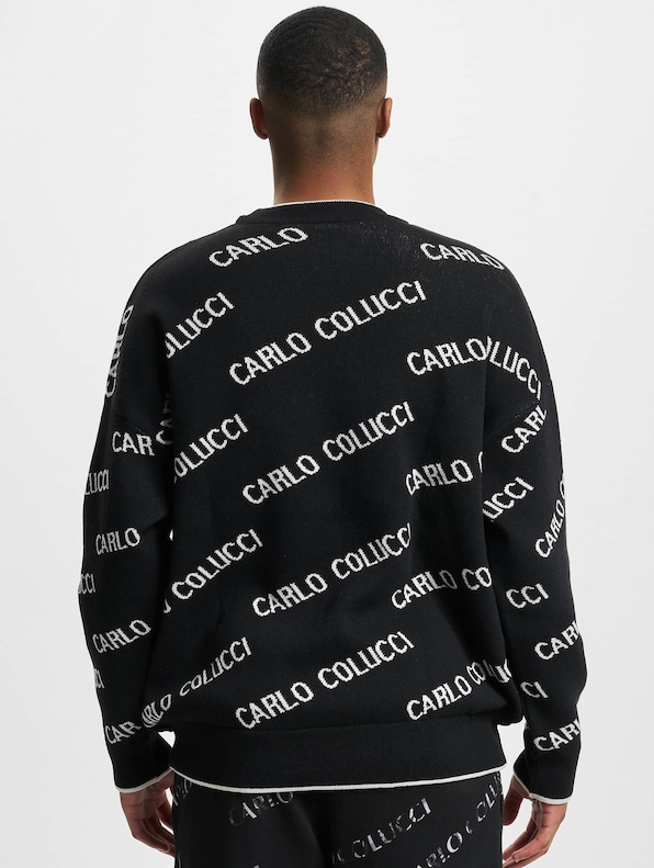 Carlo Colucci Allover Logo Pullover-1