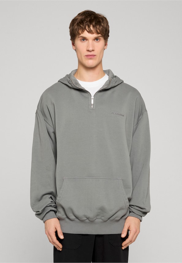 PEGADOR Logo Oversized Halfzip Hoodies-0