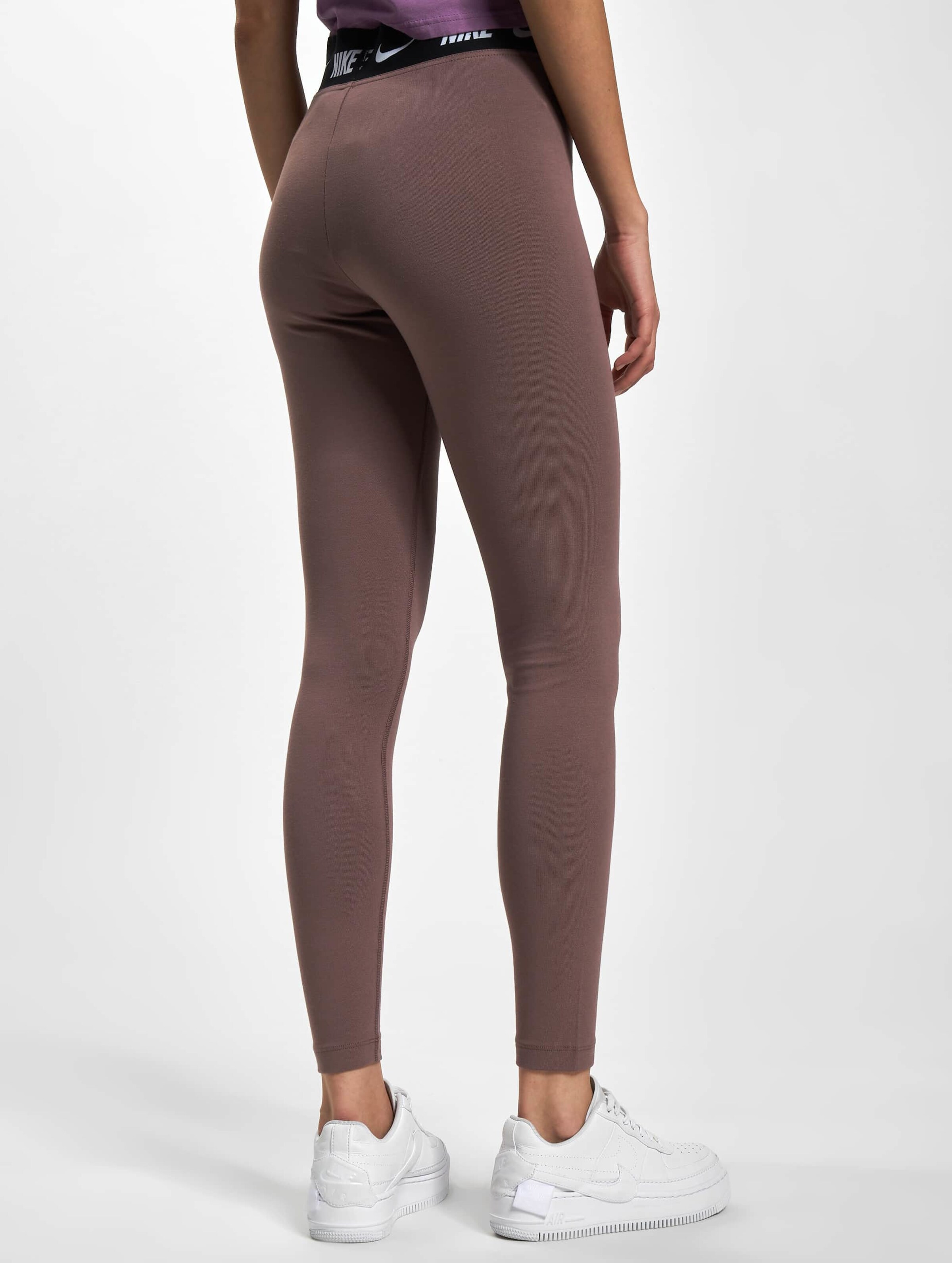 Burgundy nike sales leggings