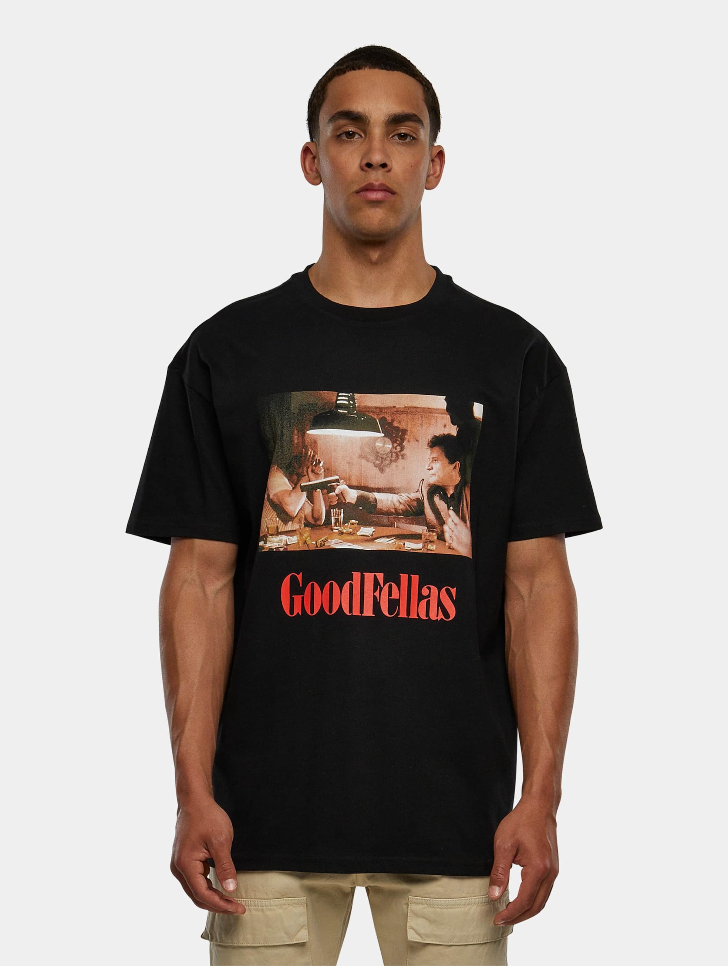 Mister Tee Goodfellas - Tommy DeVito Oversize Heren T-shirt - 3XL - Zwart