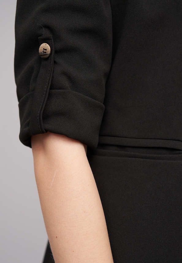 Turn-Up 3/4 Sleeve Blazer-5