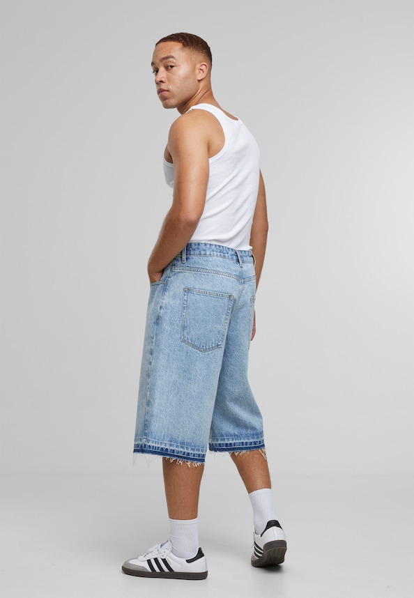 Joran Open Hem Baggy Shorts-4