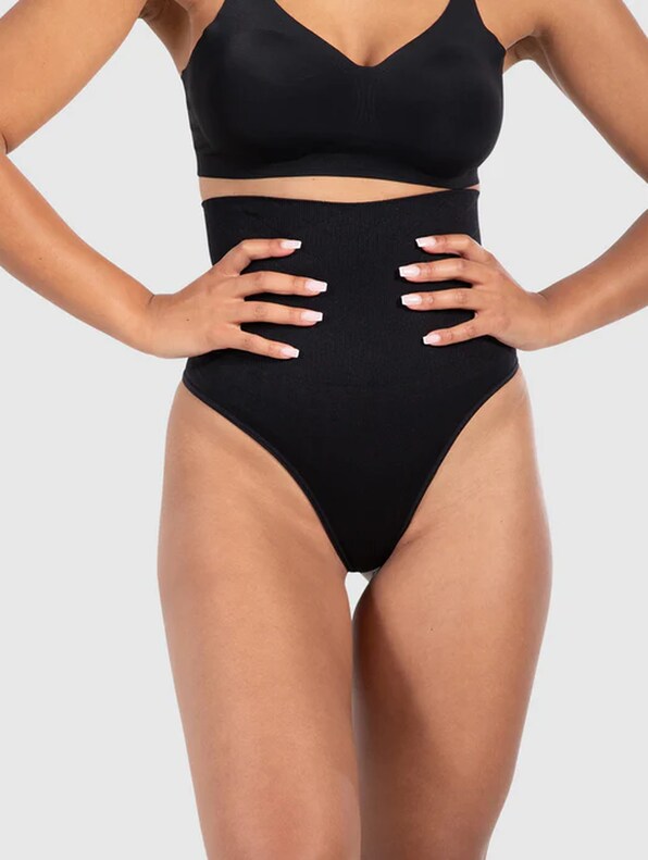 Smilodox High Waist String Nysa Unterwäsche-0