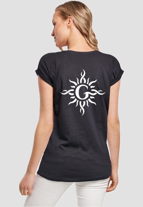 Ladies Godsmack - Lunar Phases T-Shirt-1