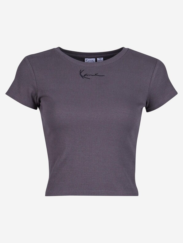 KW233-032-2 KK Small Signature Tight Rib Tee-5