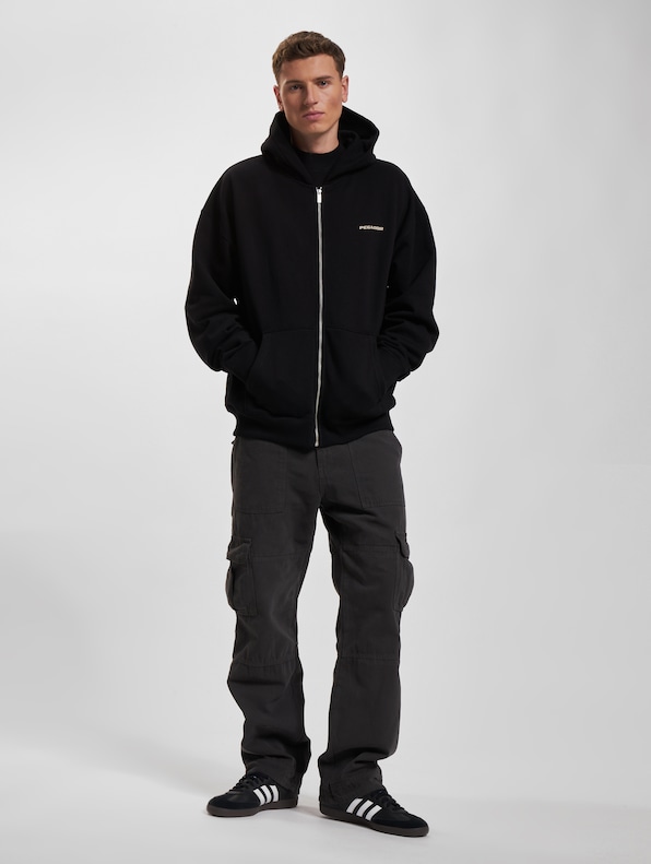 Pegador Colne Logo Oversized Sweat Jacket-5