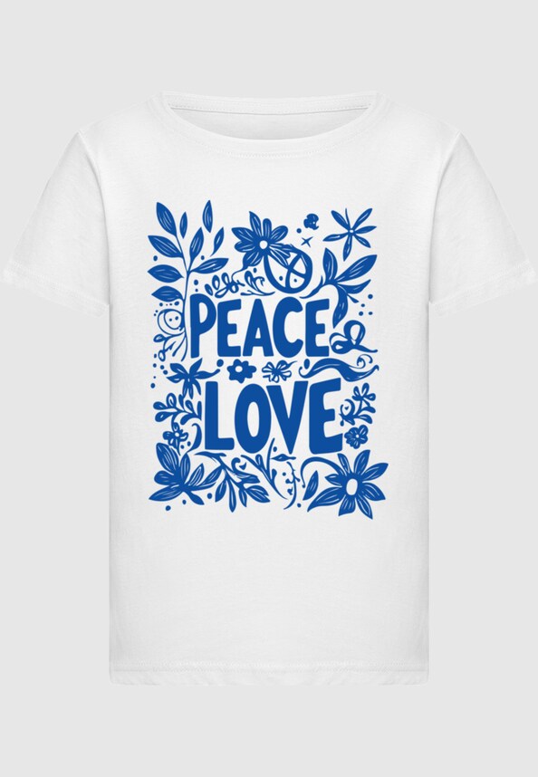Girls Peace Love - T-Shirt-2