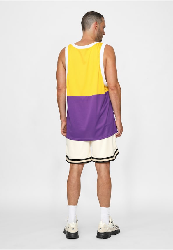 Starter Split Mesh Tank Top-3