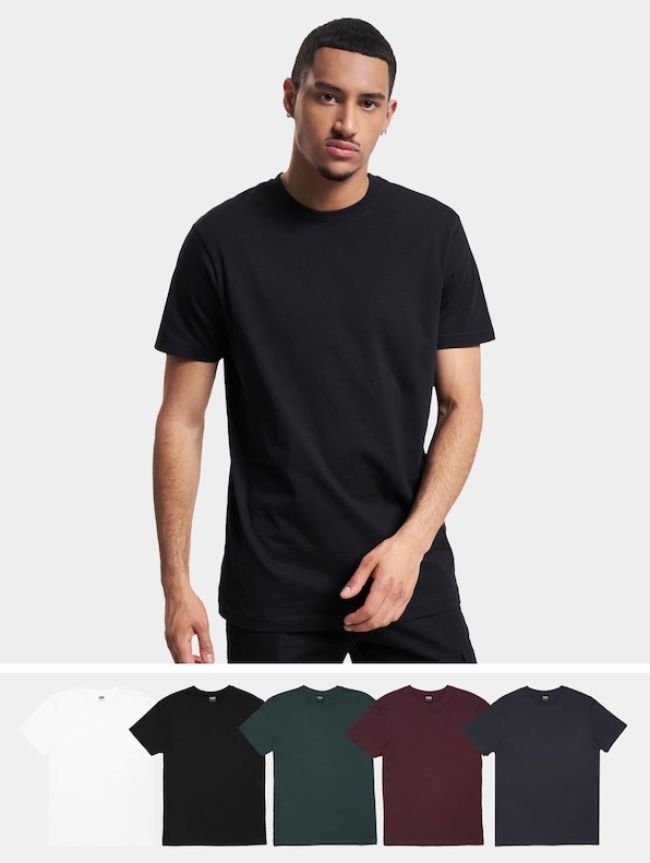 Urban Classics Basic 6-Pack T-Shirt-0