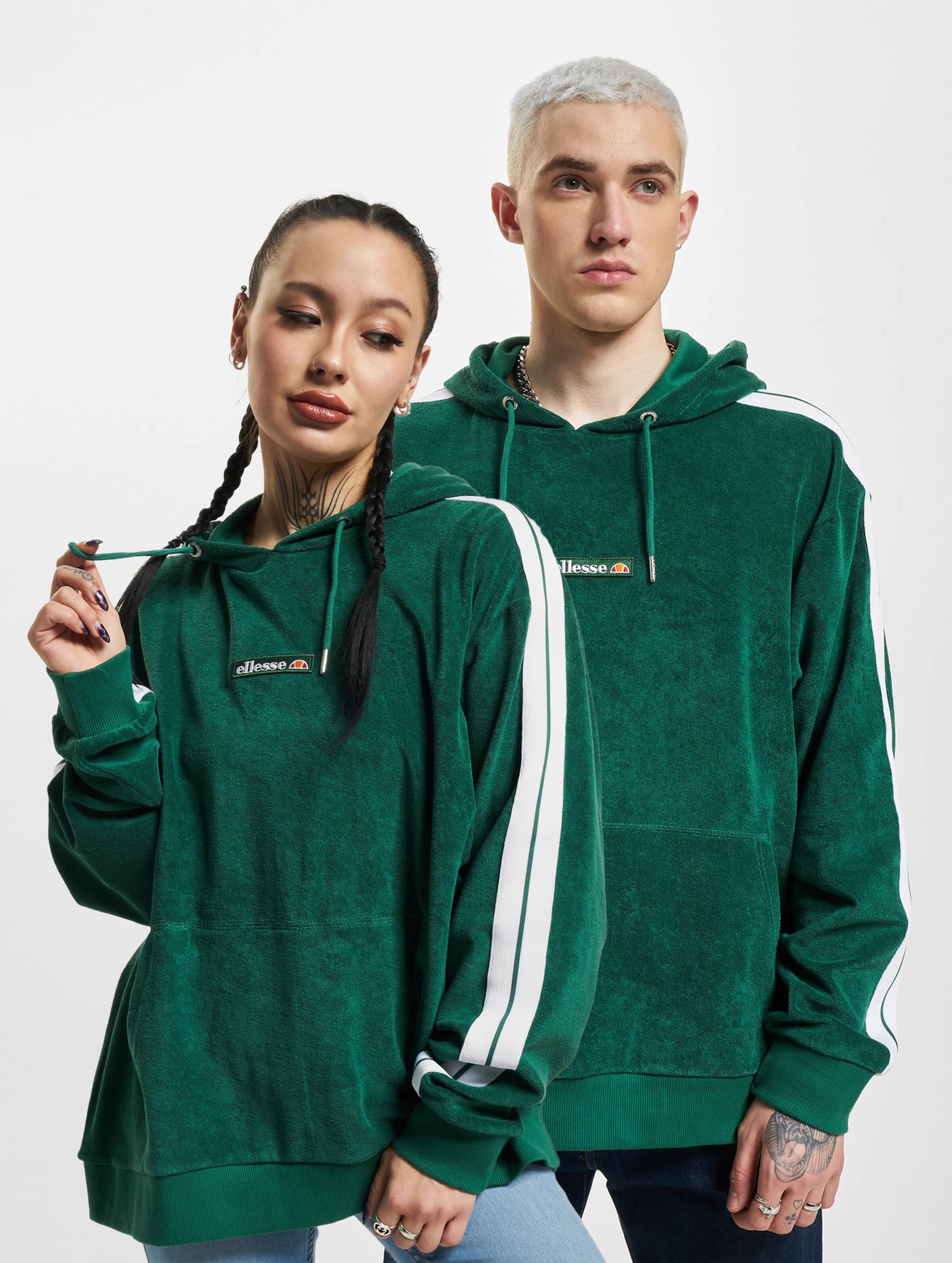 Ellesse hot sale green hoodie