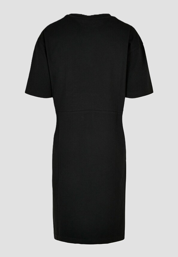 Ladies Spring And Chill Oversized Slit Tee Dress-3