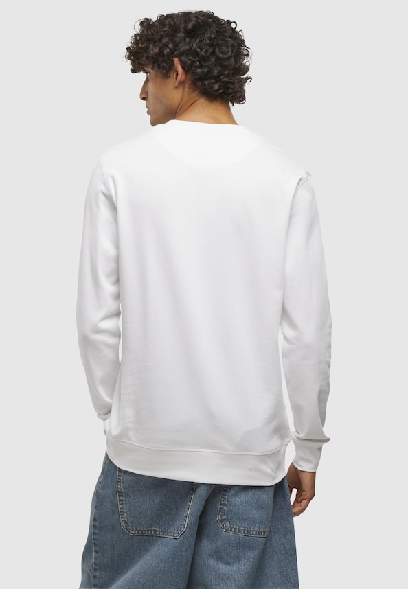 NYC Wording EMB Light Crew Sweatshirt-1