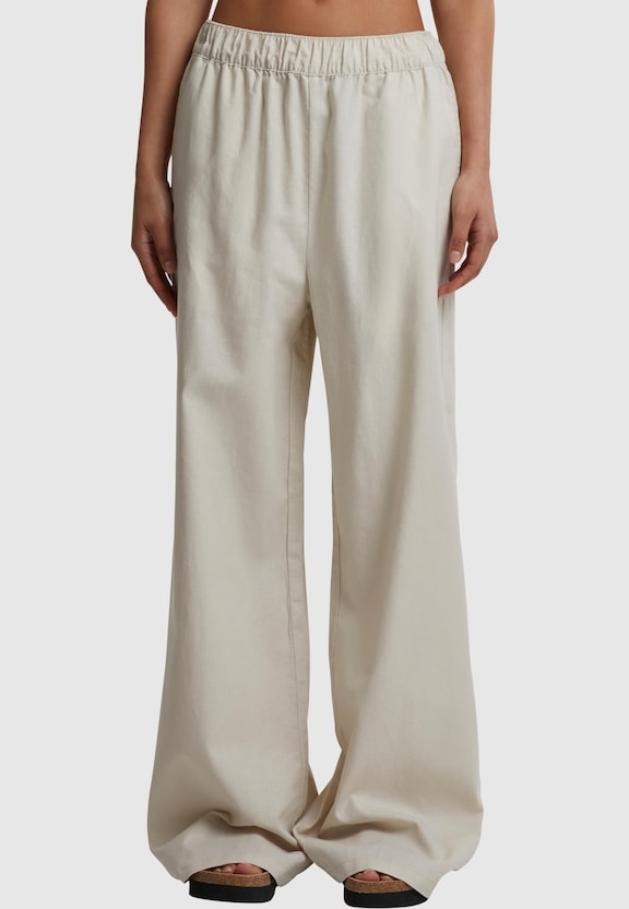 Ladies Linen Mixed Wide-2