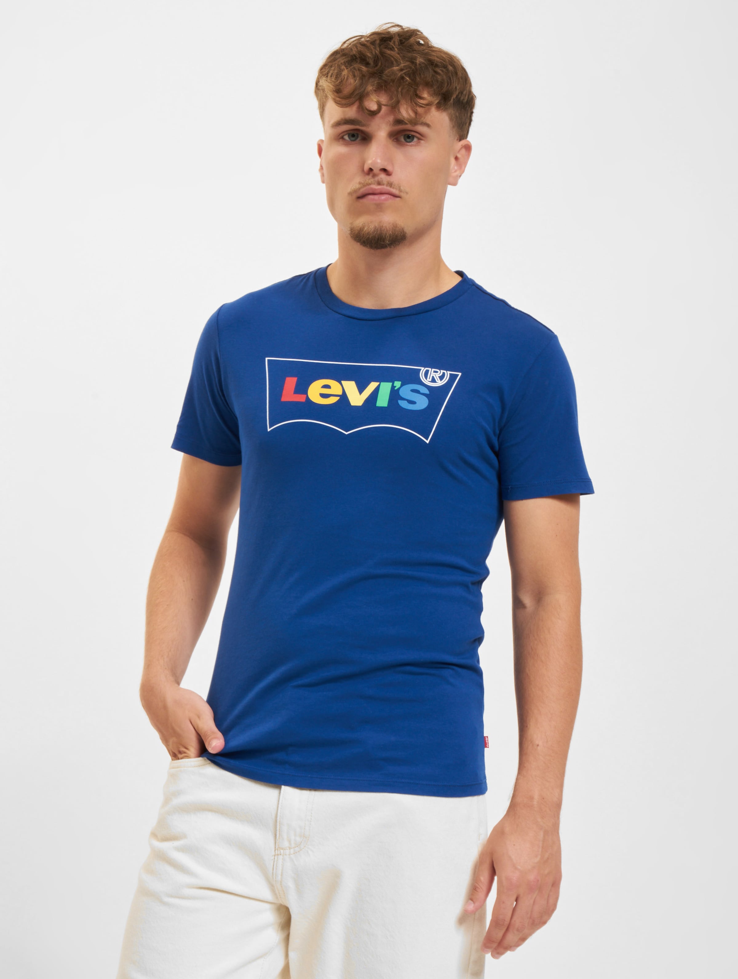 Levi's Levis SS Graphic T-Shirt 2.0 Männer,Unisex op kleur blauw, Maat S
