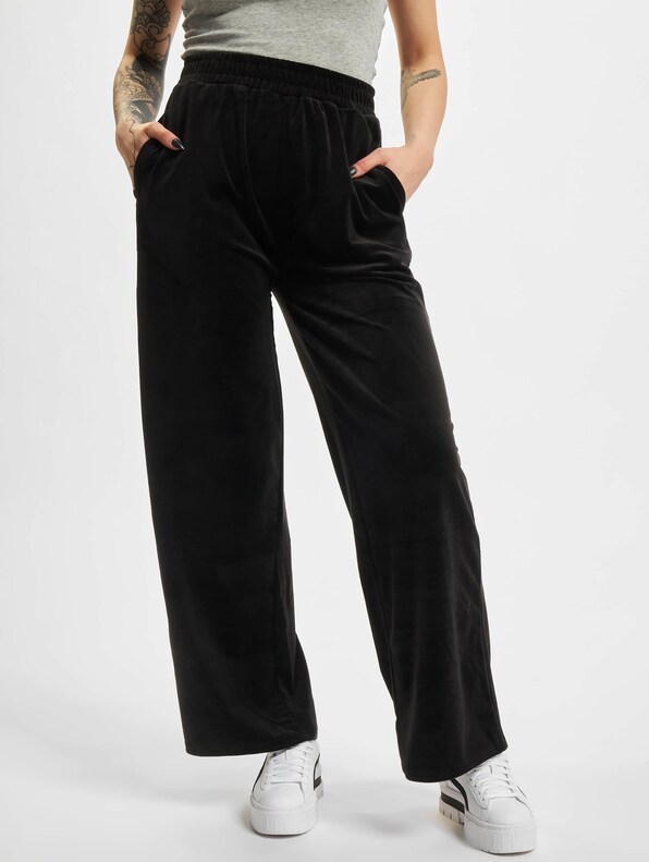 Ladies High Waist Straight Velvet -2