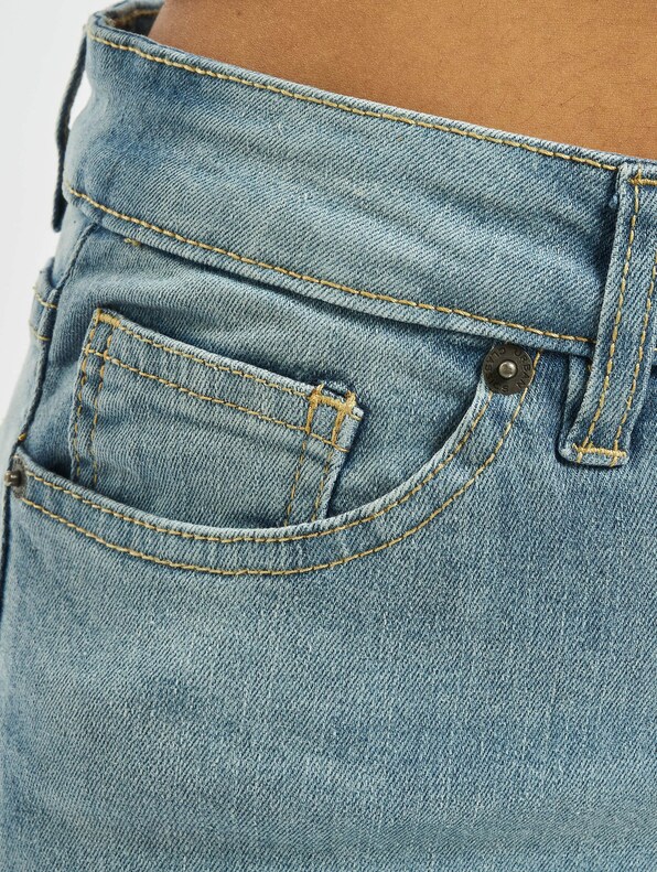 Ladies High Waist Skinny Jeans-5