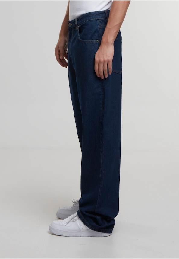 Adrik Basic Baggy Jeans-2