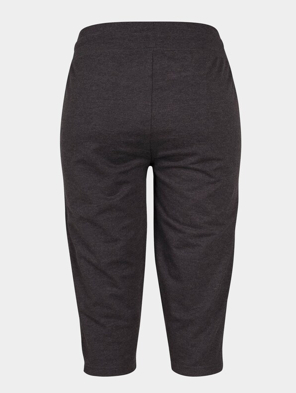 Ladies Terry 3/4 Jogging Pants-1