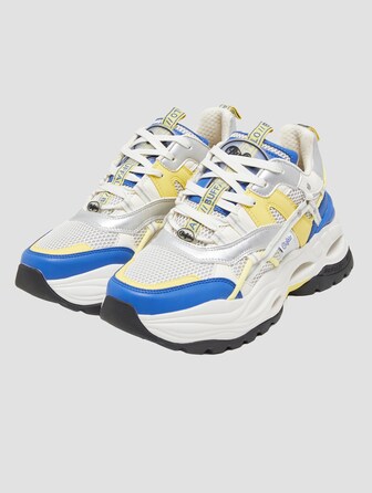 Buffalo Triplet Hollow Vegan Nappa/Mesh Sneakers