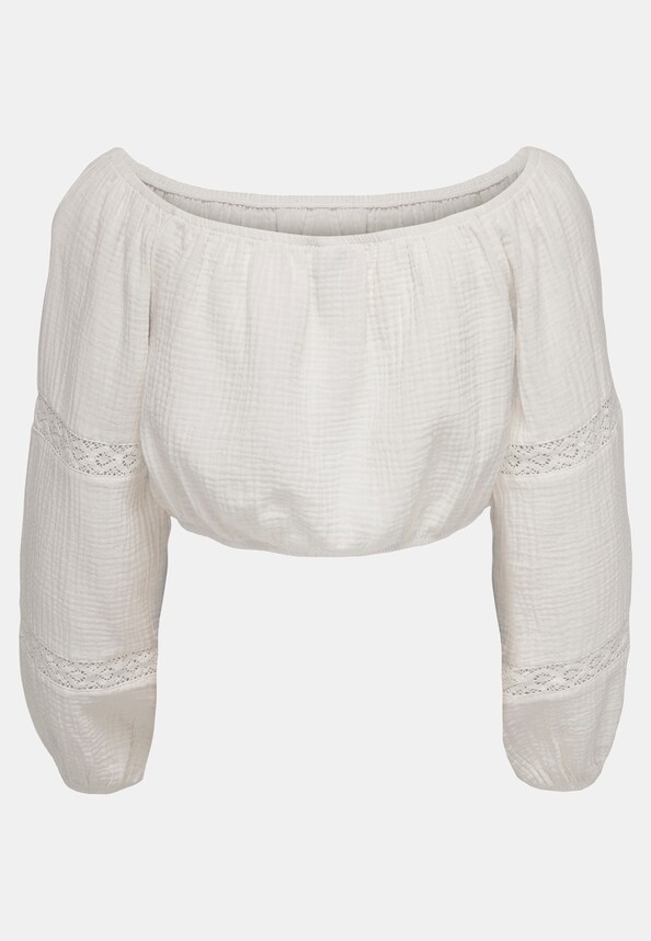 ONLY Damen Crop Off-Shoulder-1