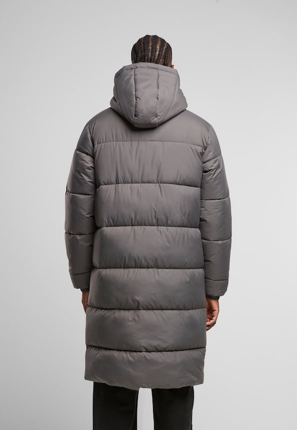 Mens Long Puffer Coat-1