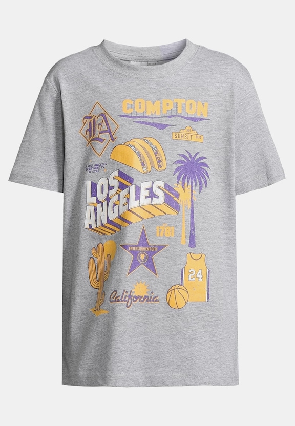 T-Shirt 2 Pack - kurzarm - Los Angeles Compton-1
