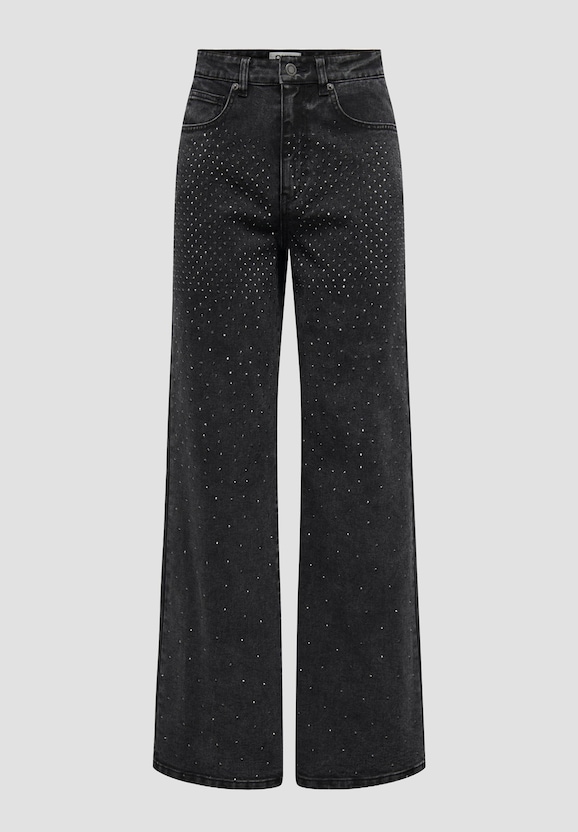 Hope Rhinestone High Waist Bootcut-4