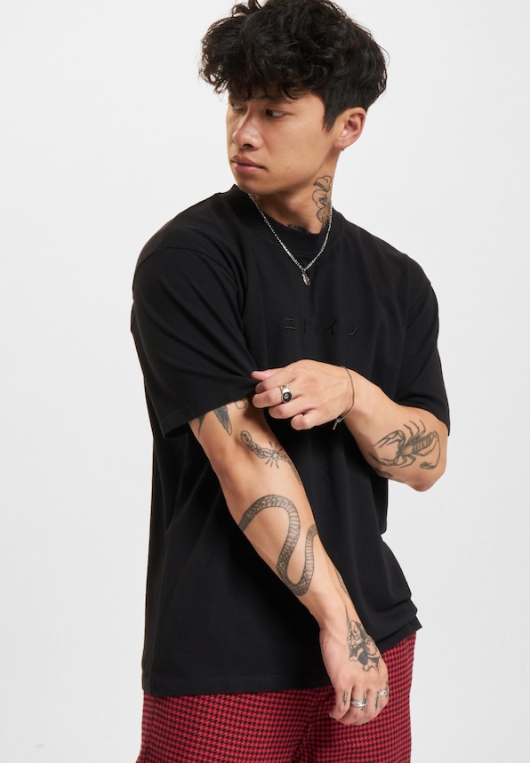 Edwin Katakana Embroidery T-Shirt-0