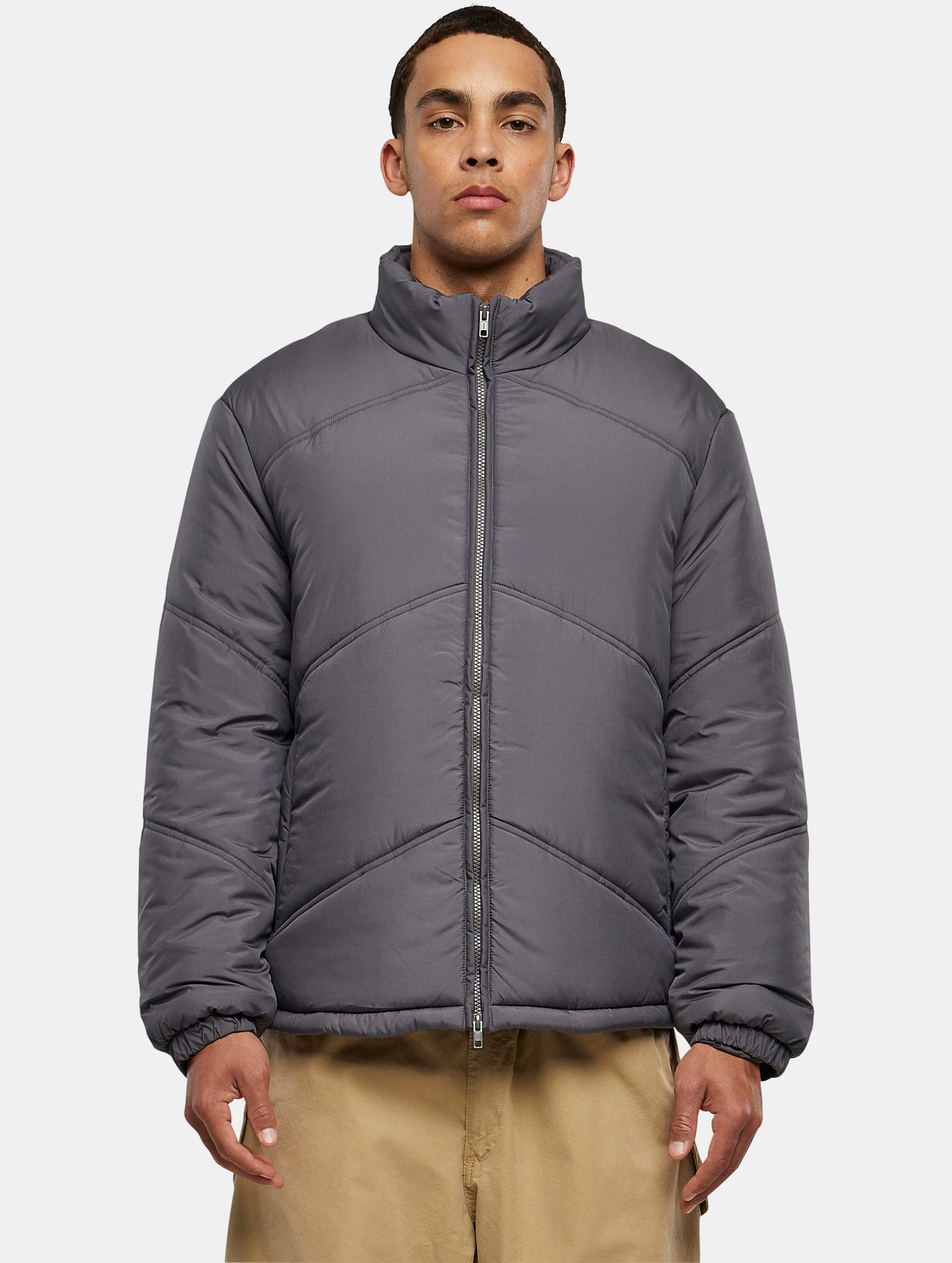 Urban Classics - Arrow Puffer jacket - XL - Grijs