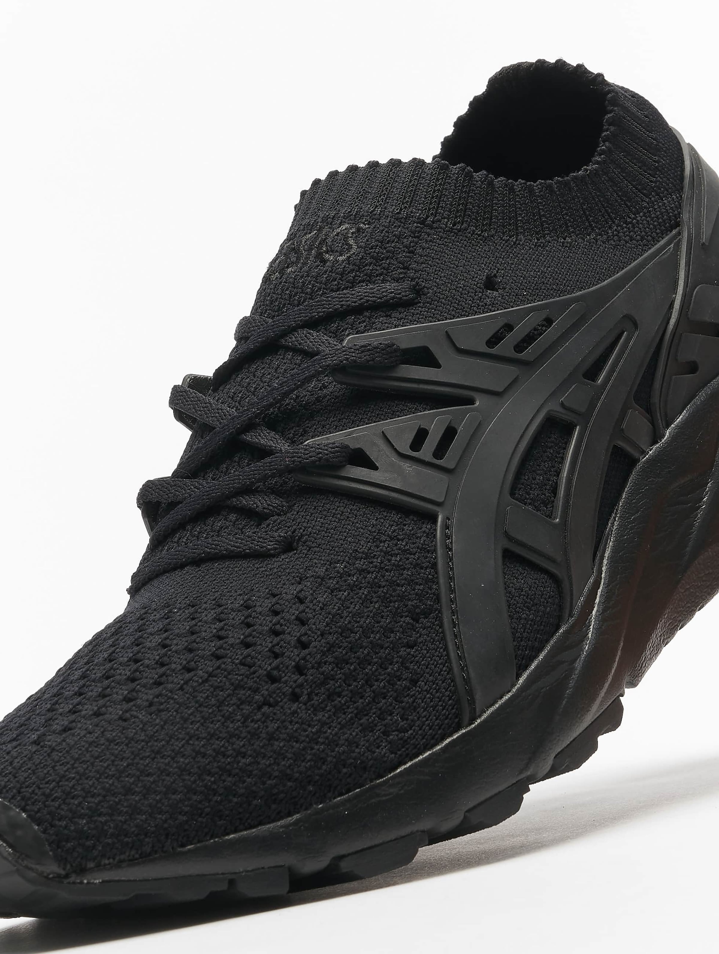 Asics kayano knit black sale