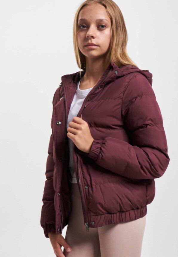 Girls Hooded Puffer-5