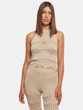 Ladies Short Crochet Knit Neckholder