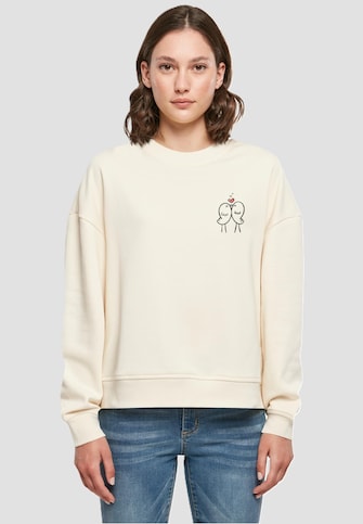 Ladies Hugs & Love - Birds Love Oversized Crewneck