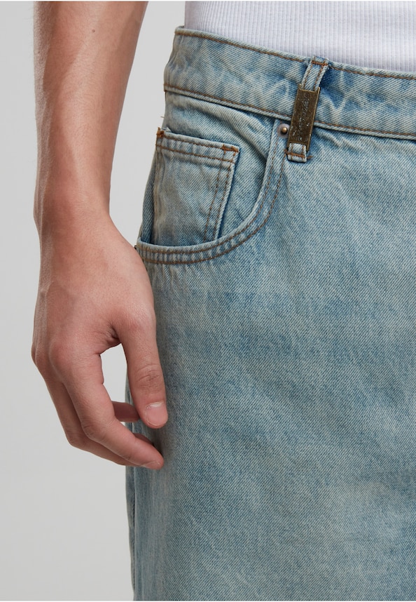 Adrik Basic Baggy Jeans-5