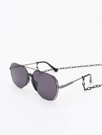 Urban Classics Sunglasses Karphatos With Chain Sunglasses