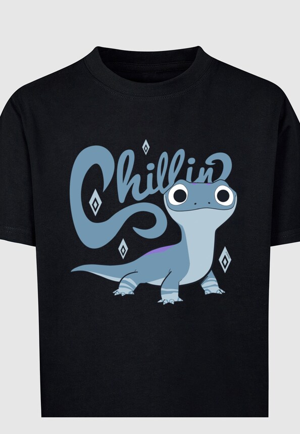Kids Frozen 2 - Salamander Bruni Chillin Basic T-Shirt-2