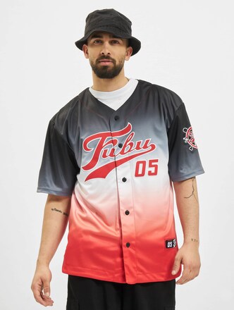 Fubu Varsity Baseball Jersey Gradient Shirt