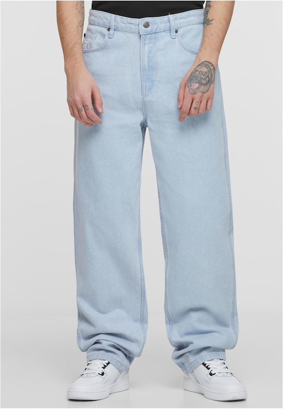KMI-PL051-090-12 KK Small Signature Baggy Five Pocket Denim-0