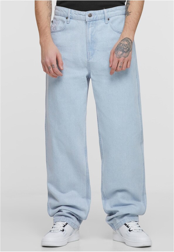 KMI-PL051-090-12 KK Small Signature Baggy Five Pocket Denim-0