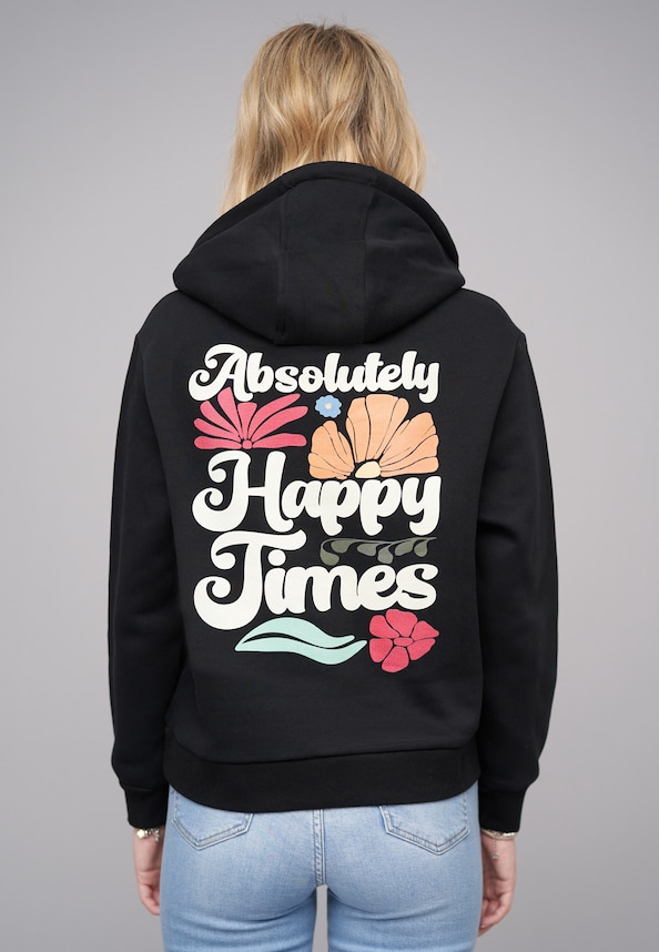 Ladies 77 Happy Times Black Everyday -0