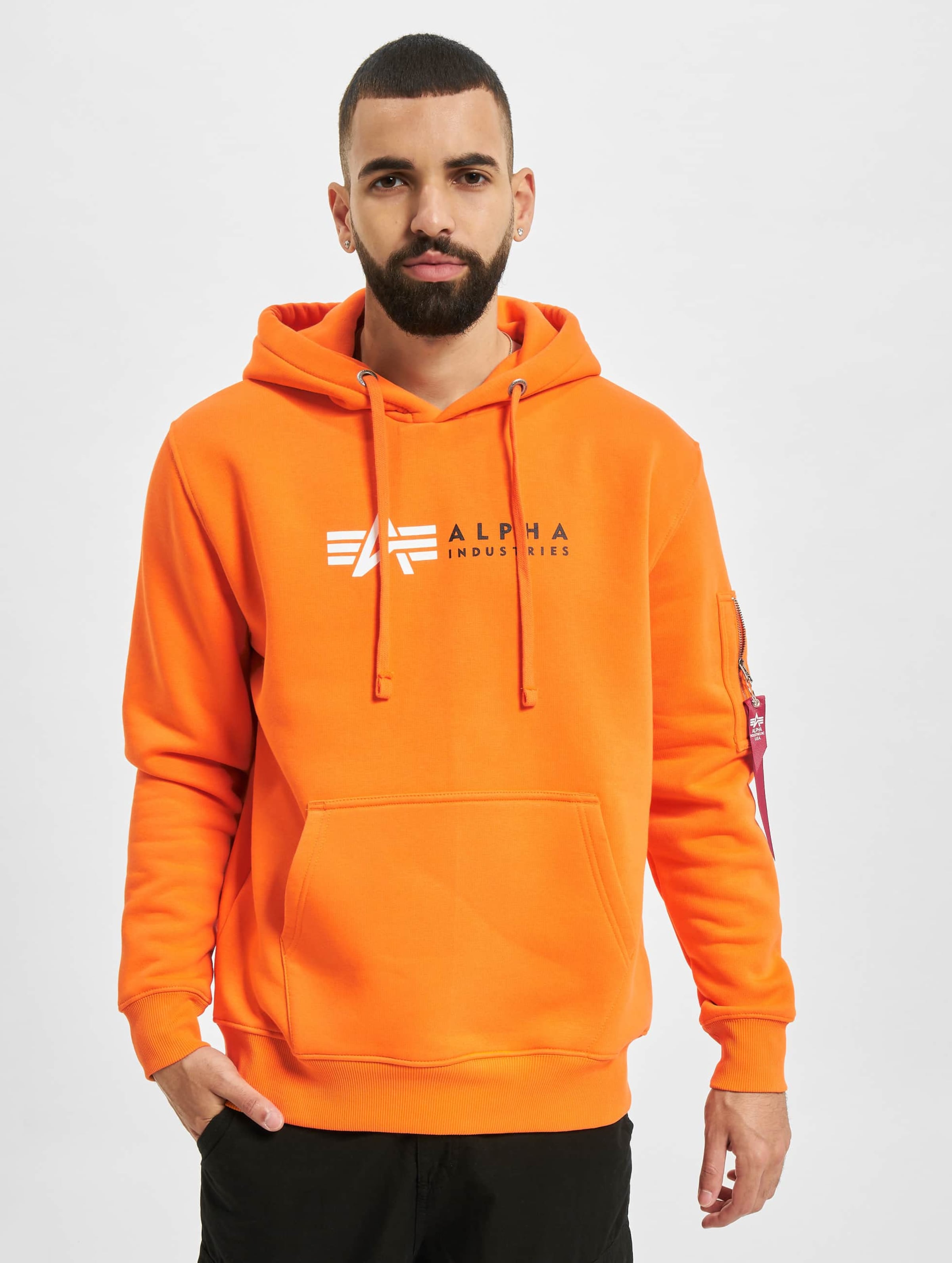 Alpha hoodie sales orange