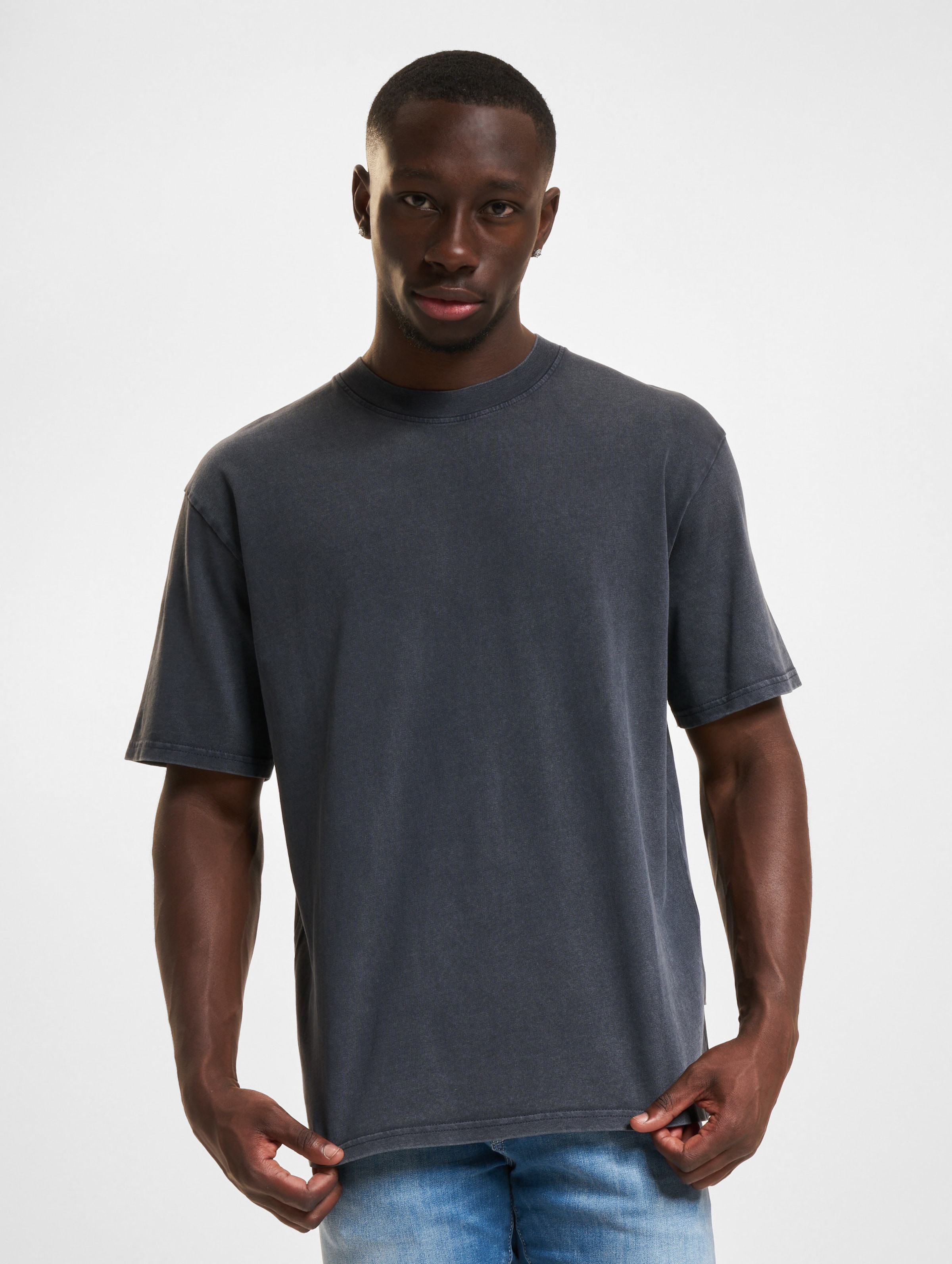 Redefined Rebel Gomes Boxy Fit T-Shirts Männer,Unisex op kleur grijs, Maat XXL
