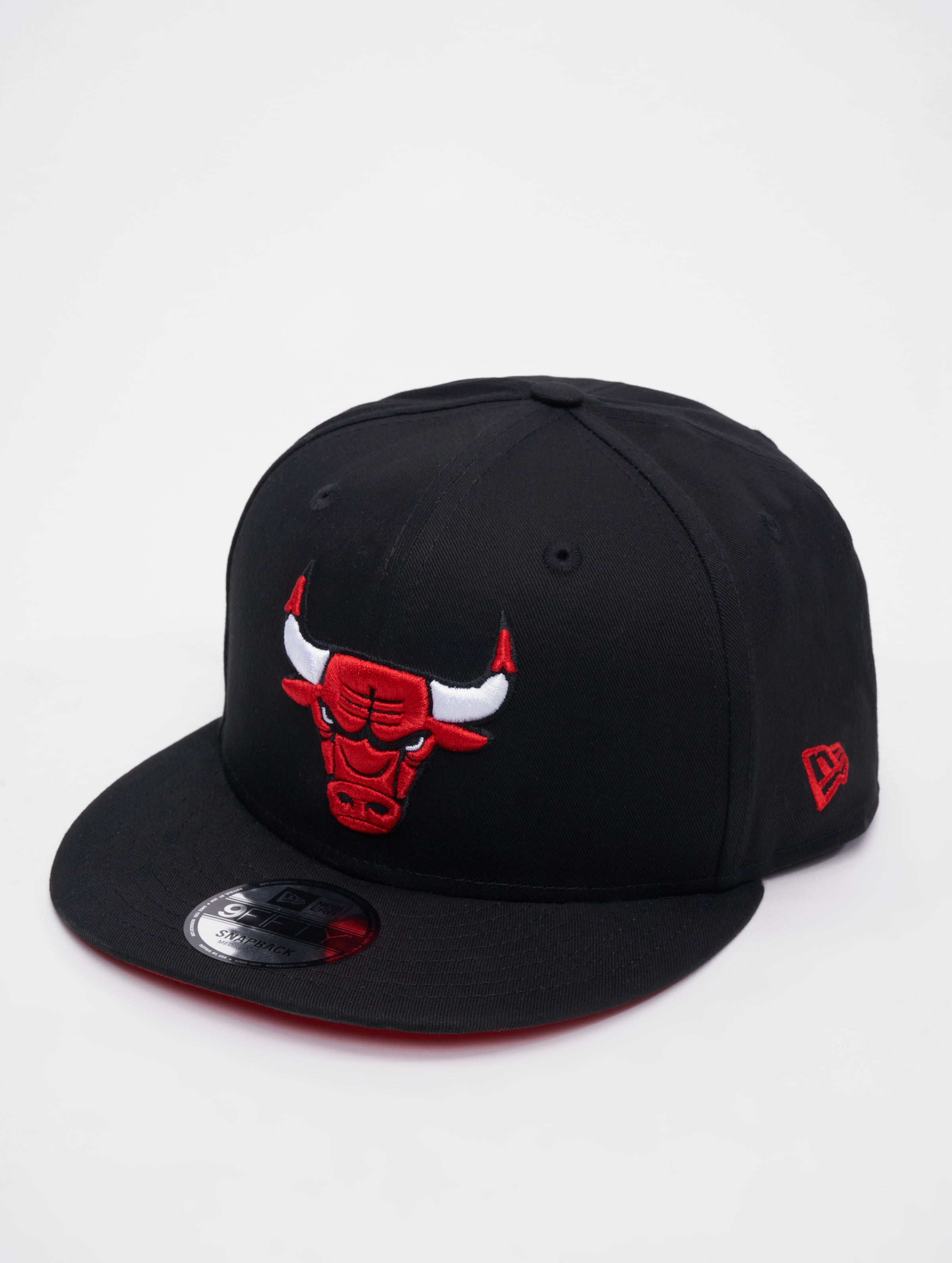 New Era Chicago Bulls NBA Rear Logo 9FIFTY Snapback Caps Frauen,Männer,Unisex op kleur zwart, Maat ML
