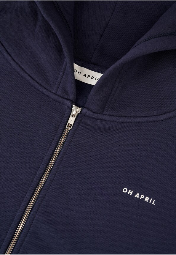 Boyfriend Zip Hoodie-5