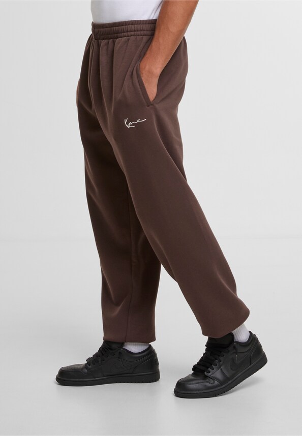 Small Signature Essential Baggy Sweatpants-2