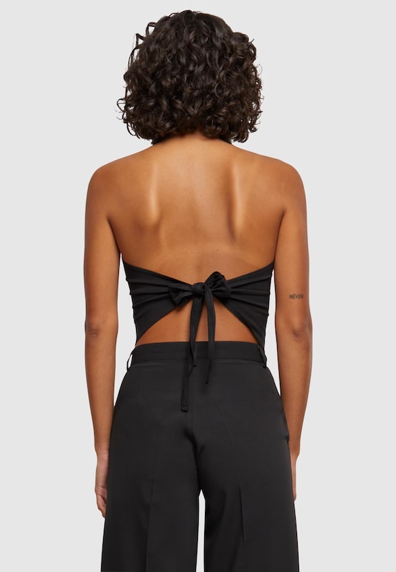 Ladies Knotted Bandeau Top-0
