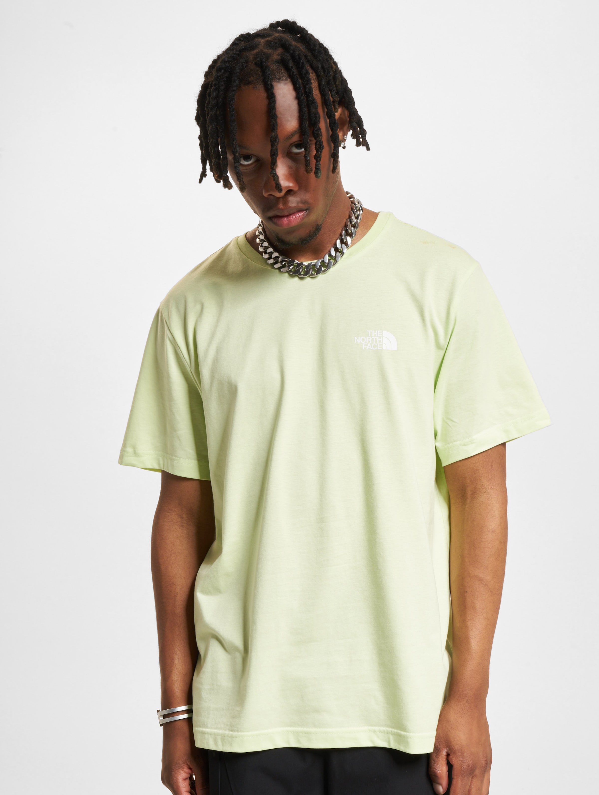 The North Face Simple Dome T-Shirts Männer,Unisex op kleur groen, Maat S