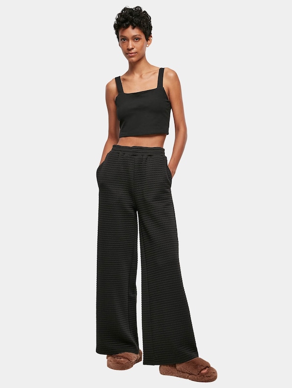 Ladies Quilte Wide Leg-3