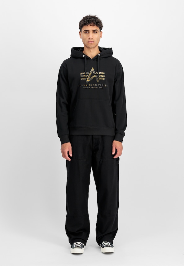 Basic Hoodie BL Effect Print-2